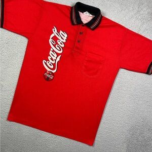 Vintage Coca Cola‎ Polo Shirt